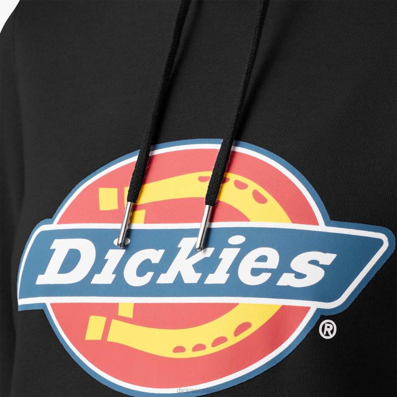 Dickies Women Heavyweight Logo Pullover Black (KBK) N80J2330 Apparel