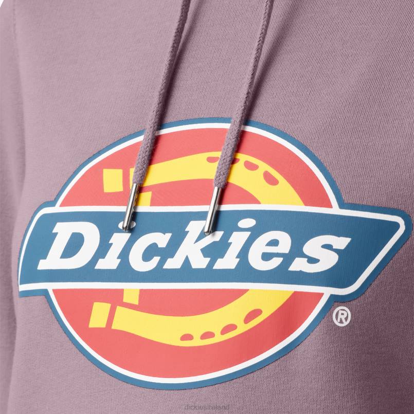 Dickies Women Heavyweight Logo Pullover Lilac (LC) N80J2331 Apparel