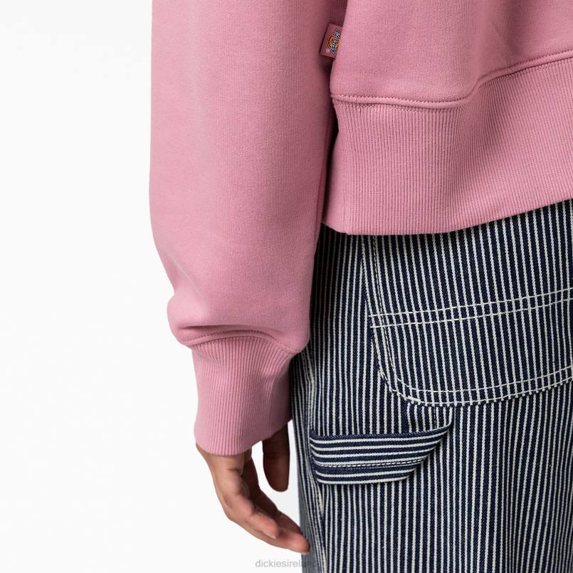 Dickies Women Summerdale Sweatshirt Foxglove (F2G) N80J2292 Apparel