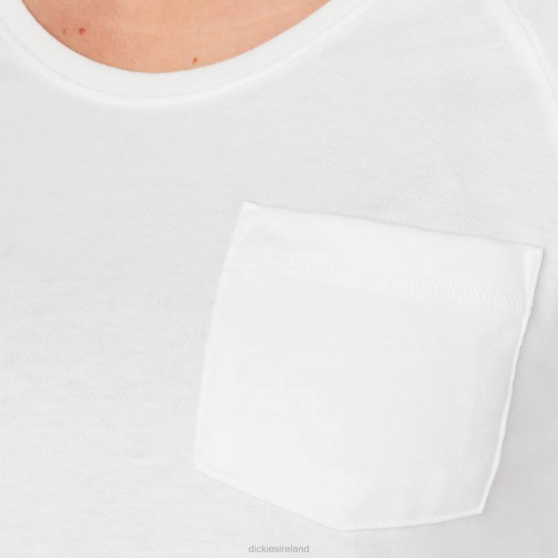 Dickies Women Cooling Long Sleeve T-Shirt White (WH) N80J1639 Apparel