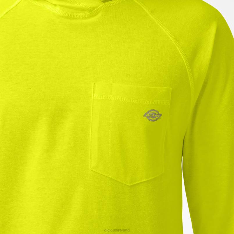 Dickies Men Cooling Performance Sun Shirt Bright Yellow (BWD) N80J652 Apparel