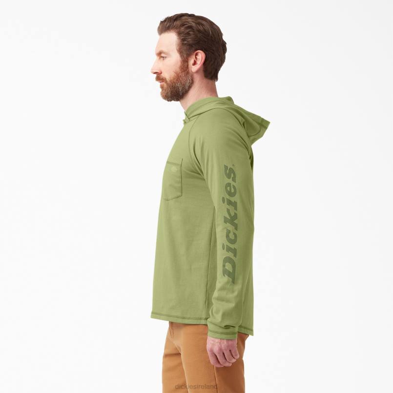 Dickies Men Cooling Performance Sun Shirt Fern (E2R) N80J656 Apparel