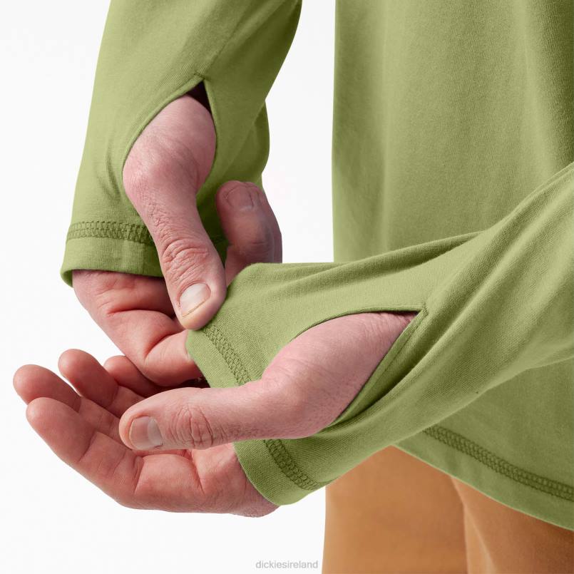 Dickies Men Cooling Performance Sun Shirt Fern (E2R) N80J656 Apparel