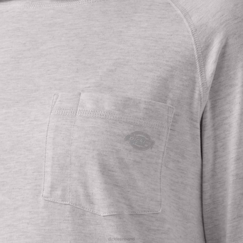 Dickies Women Cooling Performance Sun Shirt Ash Gray (AG) N80J1658 Apparel