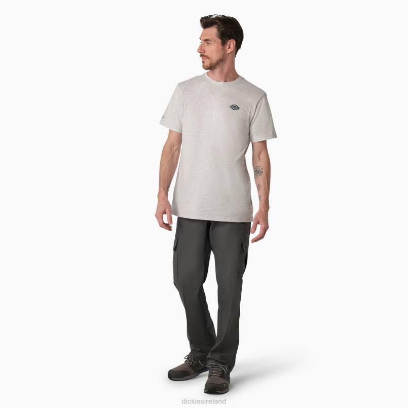 Dickies Men Cooling Performance Graphic T-Shirt Ash Gray (AG) N80J899 Apparel