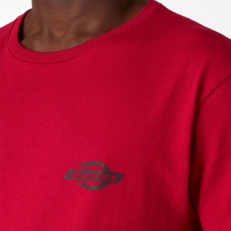 Dickies Men Heritage Graphic T-Shirt Cardinal (IC) N80J904 Apparel