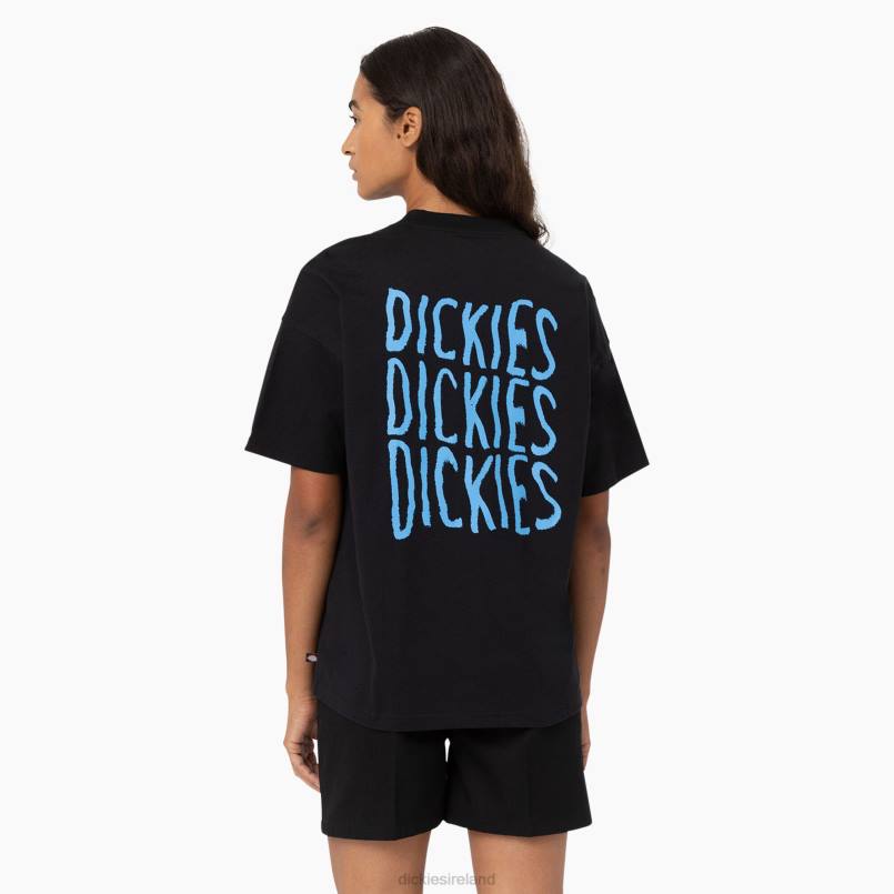Dickies Women Creswell Graphic T-Shirt Black (KBK) N80J2152 Apparel