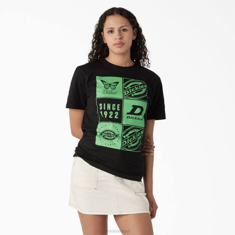 Dickies Women Graphic Band T-Shirt Black (KBK) N80J2212 Apparel