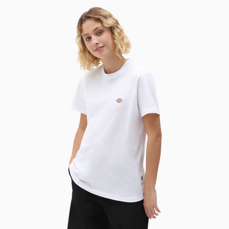 Dickies Women Mapleton T-Shirt White (WH) N80J2143 Apparel