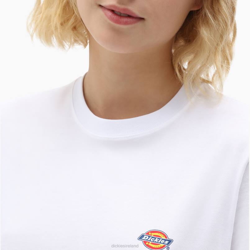 Dickies Women Mapleton T-Shirt White (WH) N80J2143 Apparel