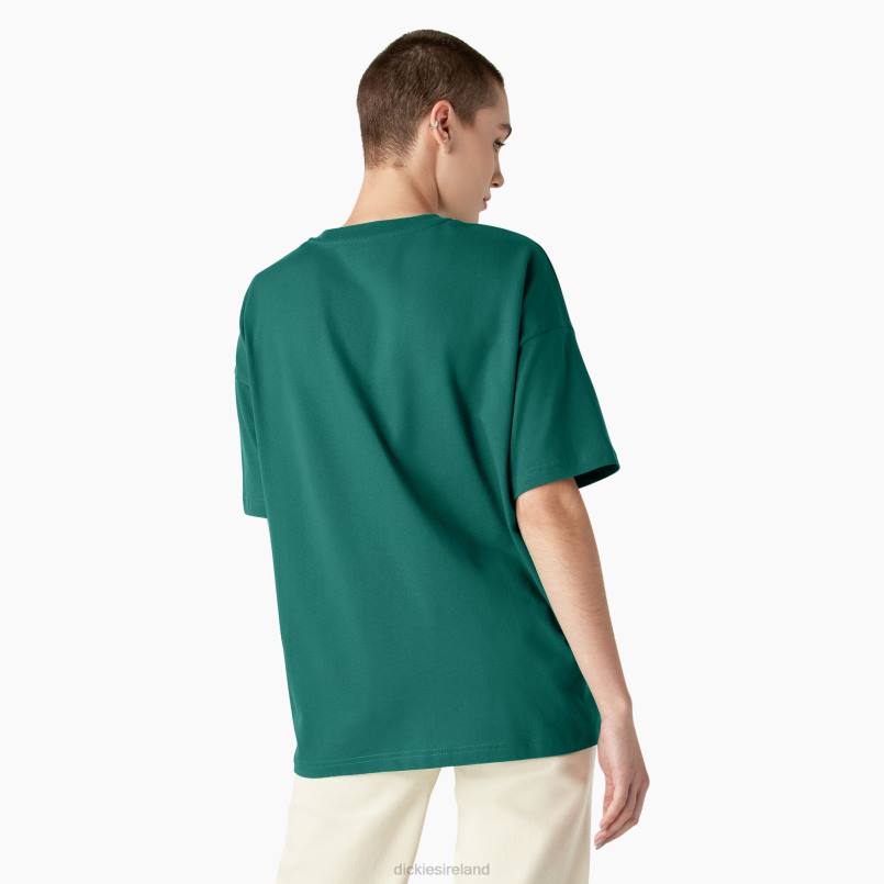 Dickies Women Summerdale Short Sleeve T-Shirt Aventurine (AV2) N80J1977 Apparel