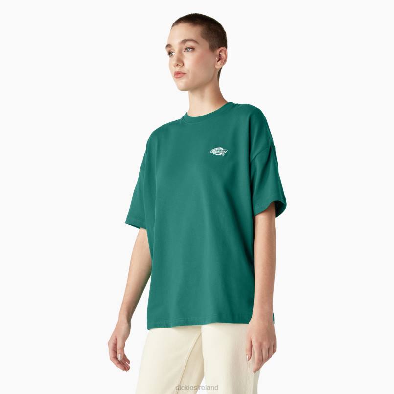 Dickies Women Summerdale Short Sleeve T-Shirt Aventurine (AV2) N80J1977 Apparel
