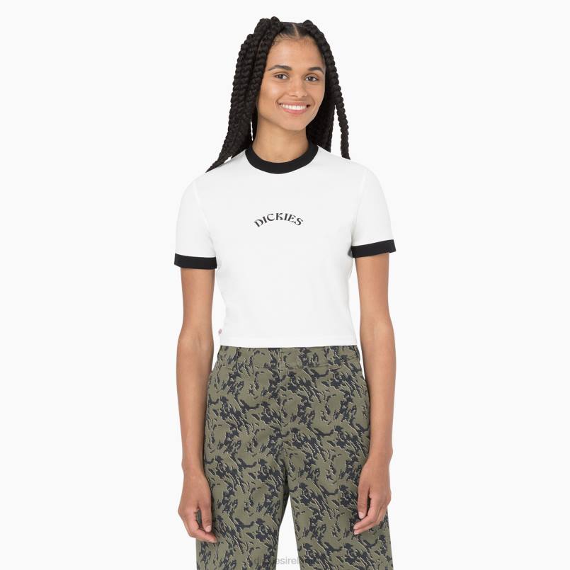 Dickies Women Warm Springs T-Shirt Cloud (CL9) N80J1996 Apparel