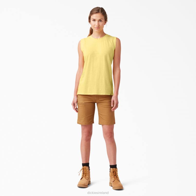 Dickies Women Tank Top Lemon Zest (LZ1) N80J2030 Apparel