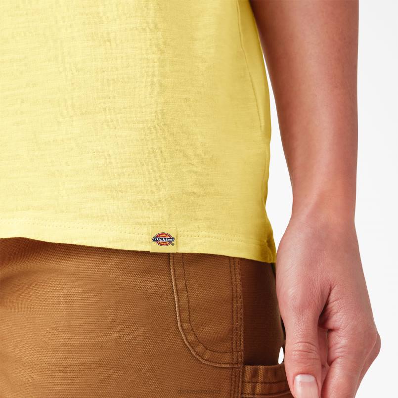 Dickies Women Tank Top Lemon Zest (LZ1) N80J2030 Apparel