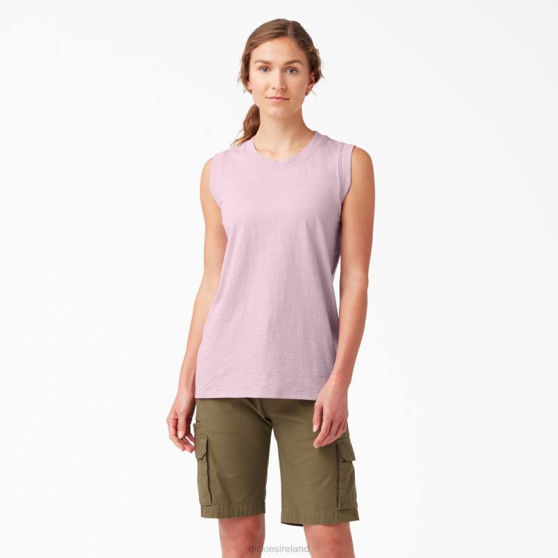 Dickies Women Tank Top Mauve Shadows (VS) N80J2032 Apparel