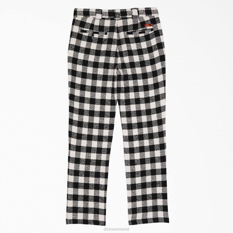 Dickies Men Opening Ceremony Tweed 874 Work Pants Black White Plaid (AWP) N80J304 Work Apparel
