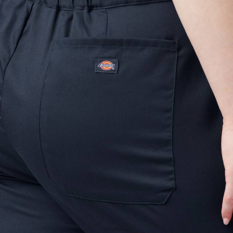 Dickies Women Plus FLEX Cooling Short Sleeve Coveralls Dark Navy (DN) N80J1551 Work Apparel