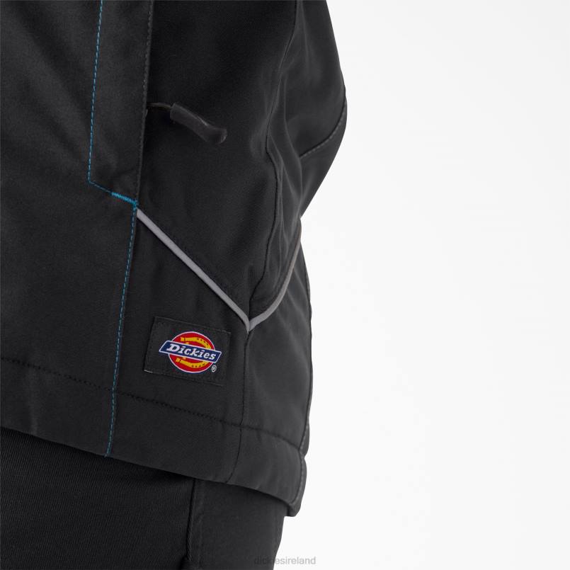 Dickies Women Performance Workwear Waterproof Insulated Jacket Black (BK) N80J2375 Work Apparel