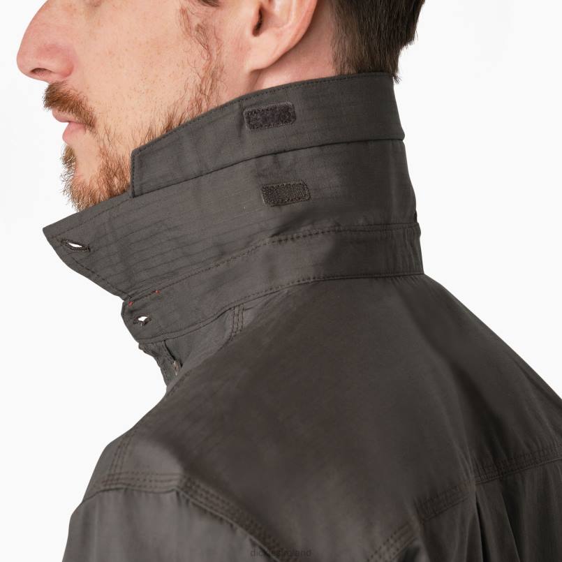 Dickies Men DuraTech Ranger Ripstop Shirt Slate Gray (SL) N80J690 Work Apparel